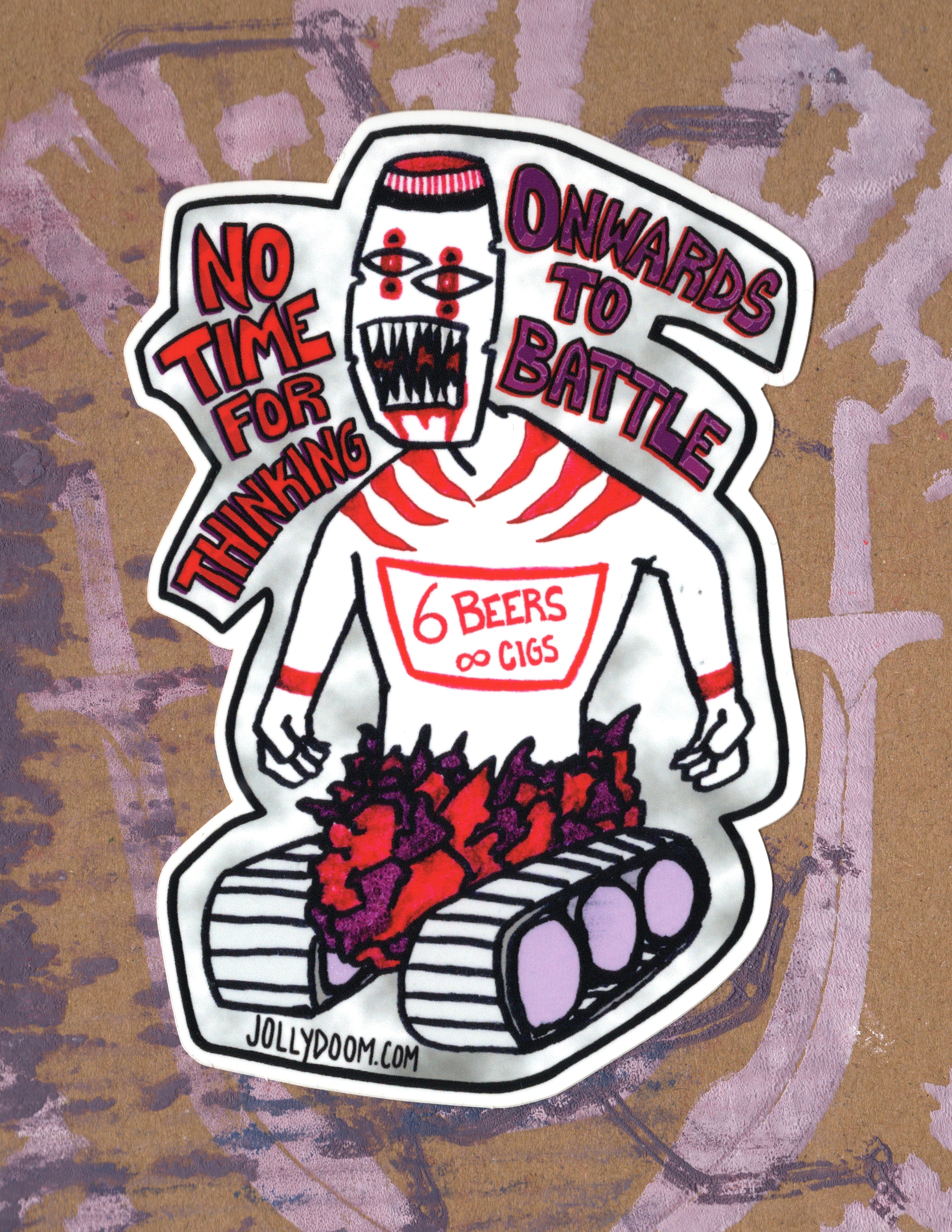 Battle Bot Sticker