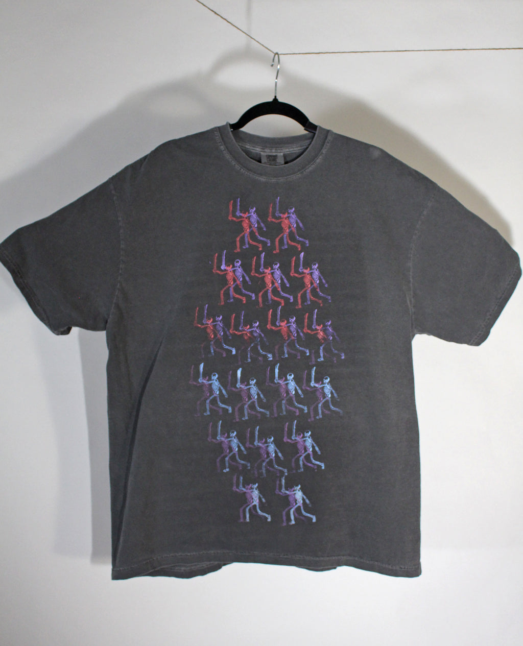 Skel Swords Charcoal 2XL