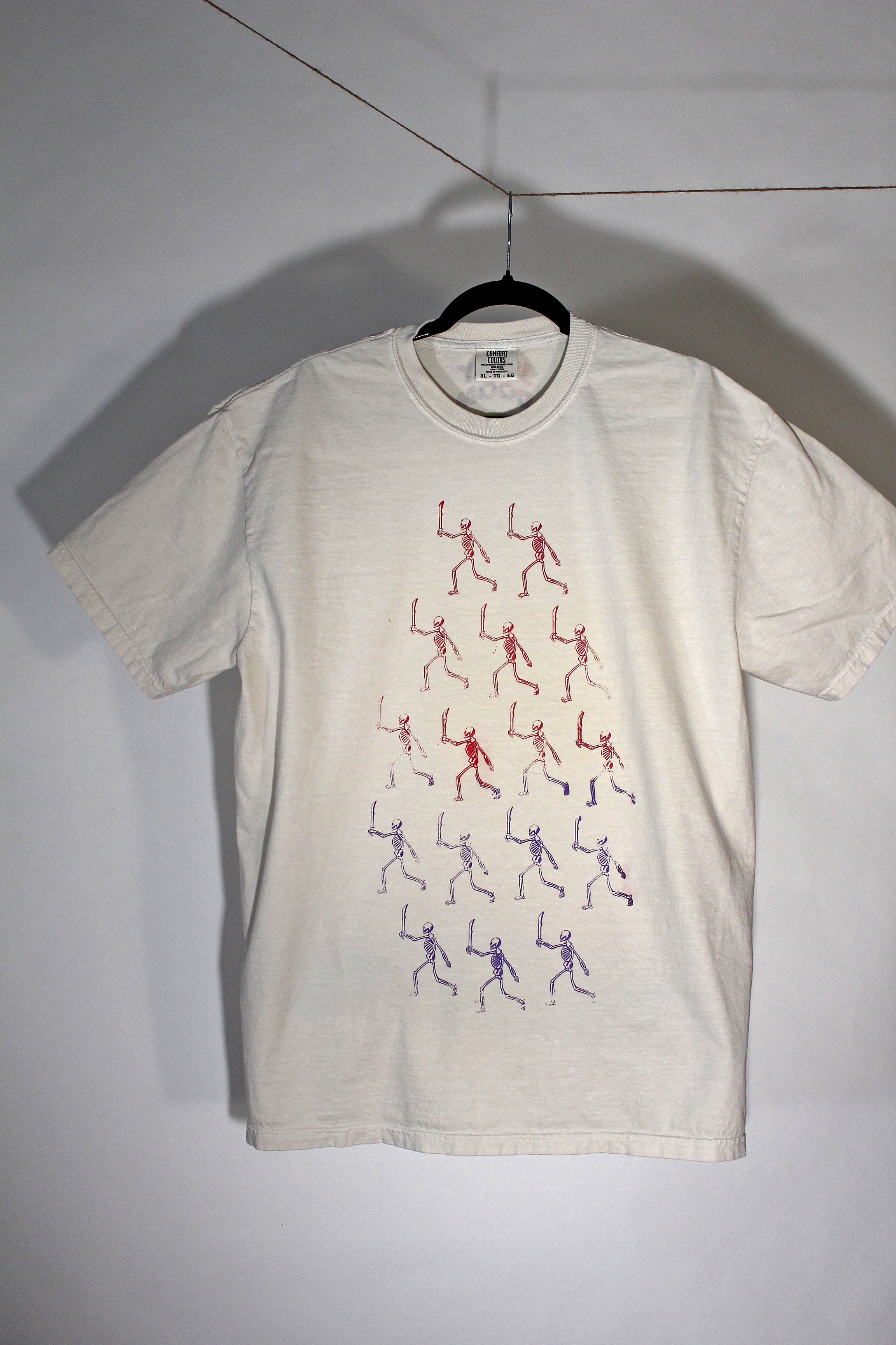 Skel Swords Beige XL