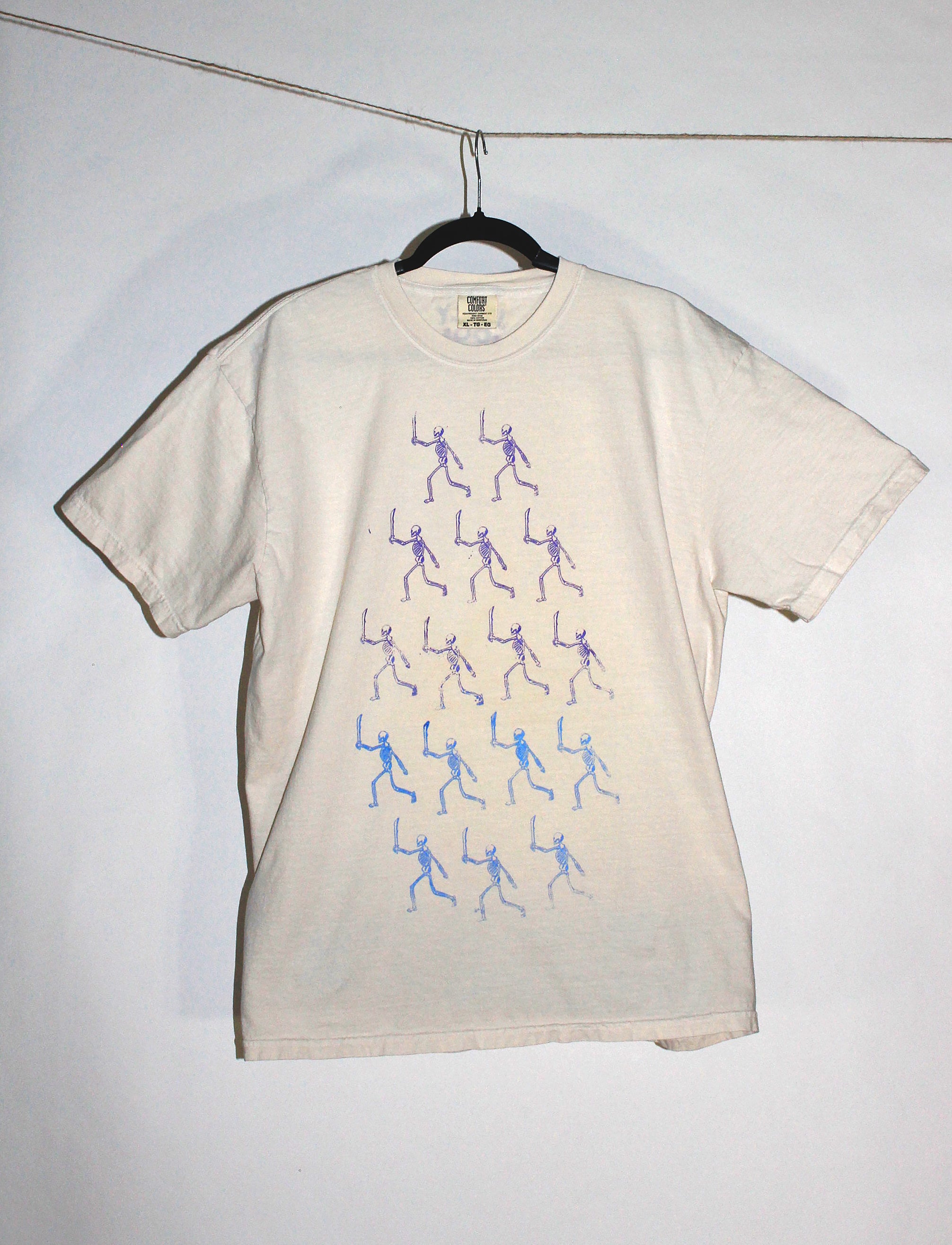 Skel Swords Beige XL