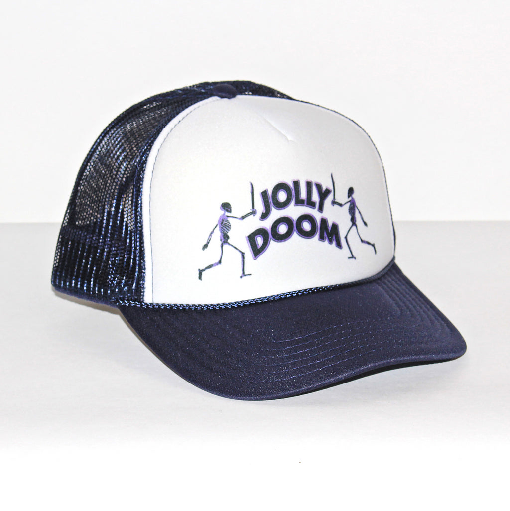 Navy Trucker Hat