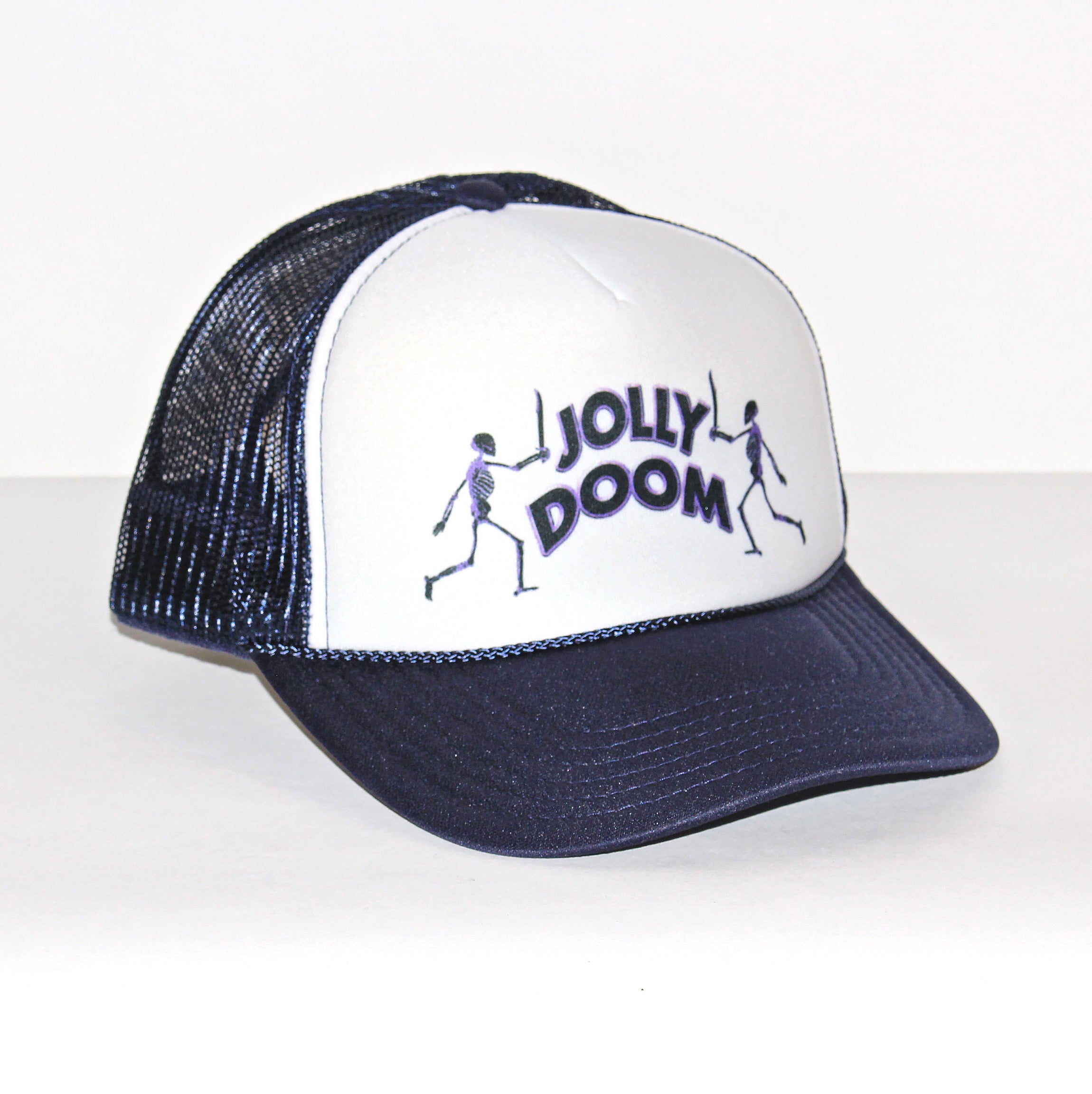 Navy Trucker Hat