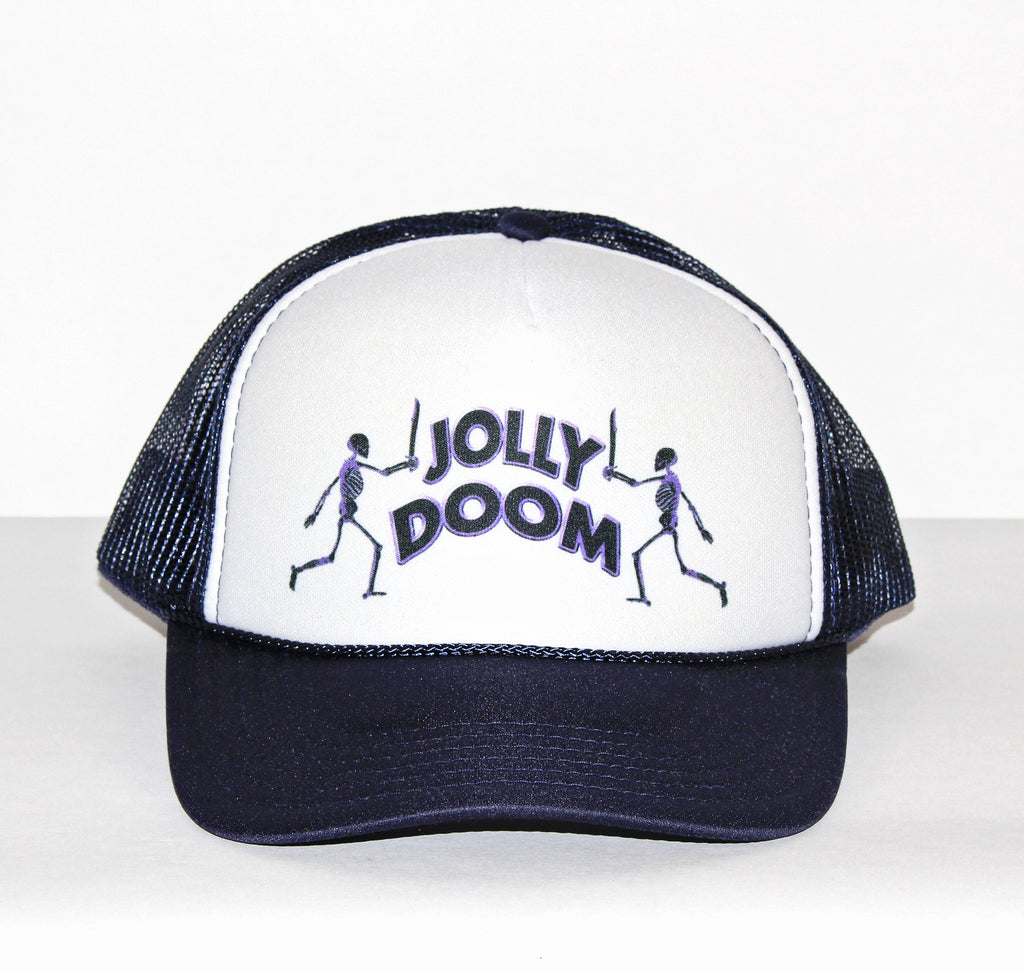Navy Trucker Hat