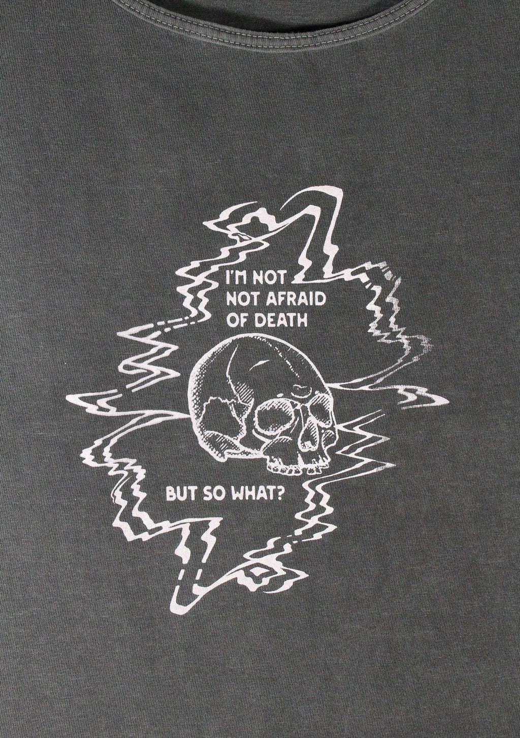 Not Not Afraid, Gray XL Tank
