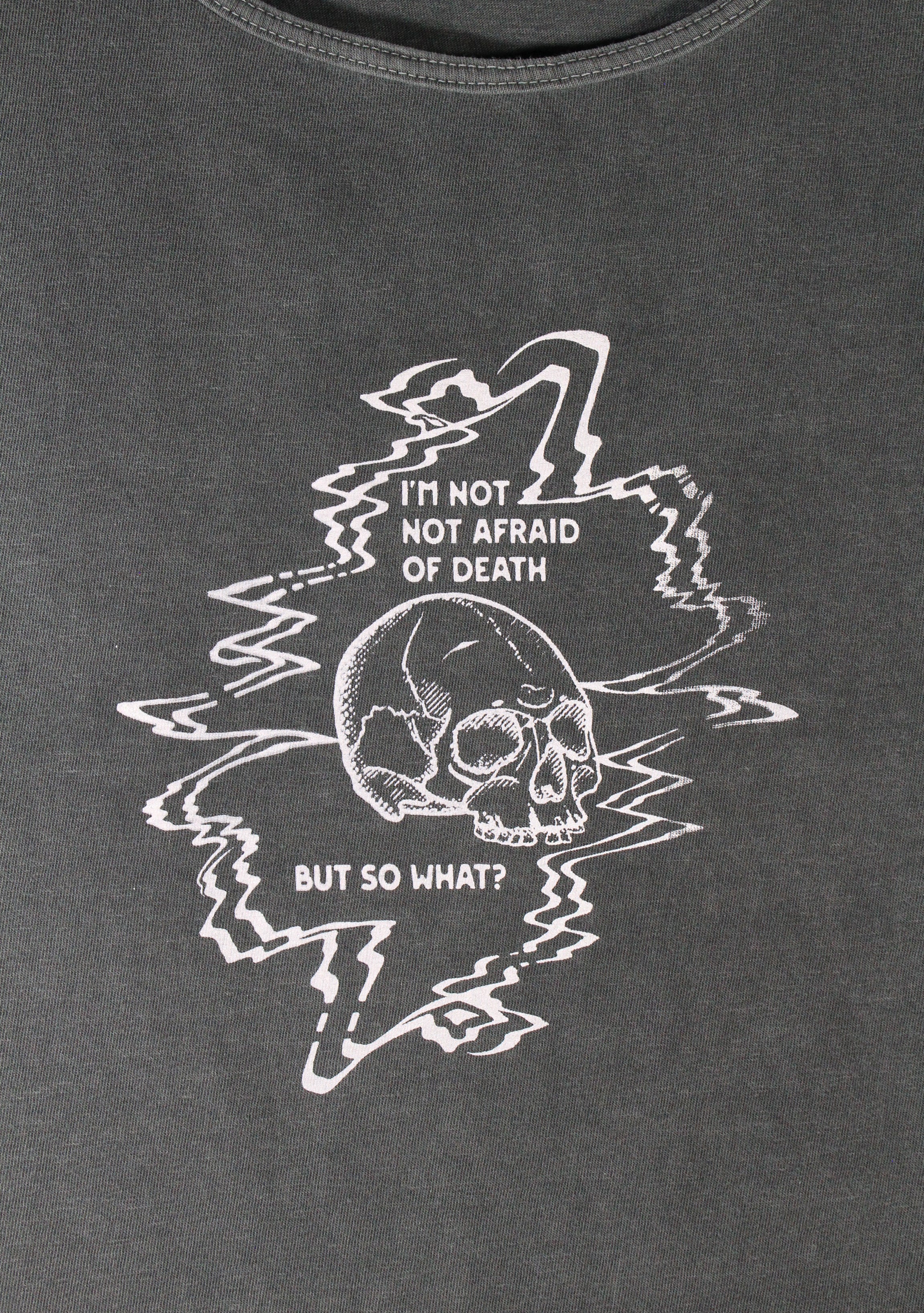 Not Not Afraid, Gray XL Tank