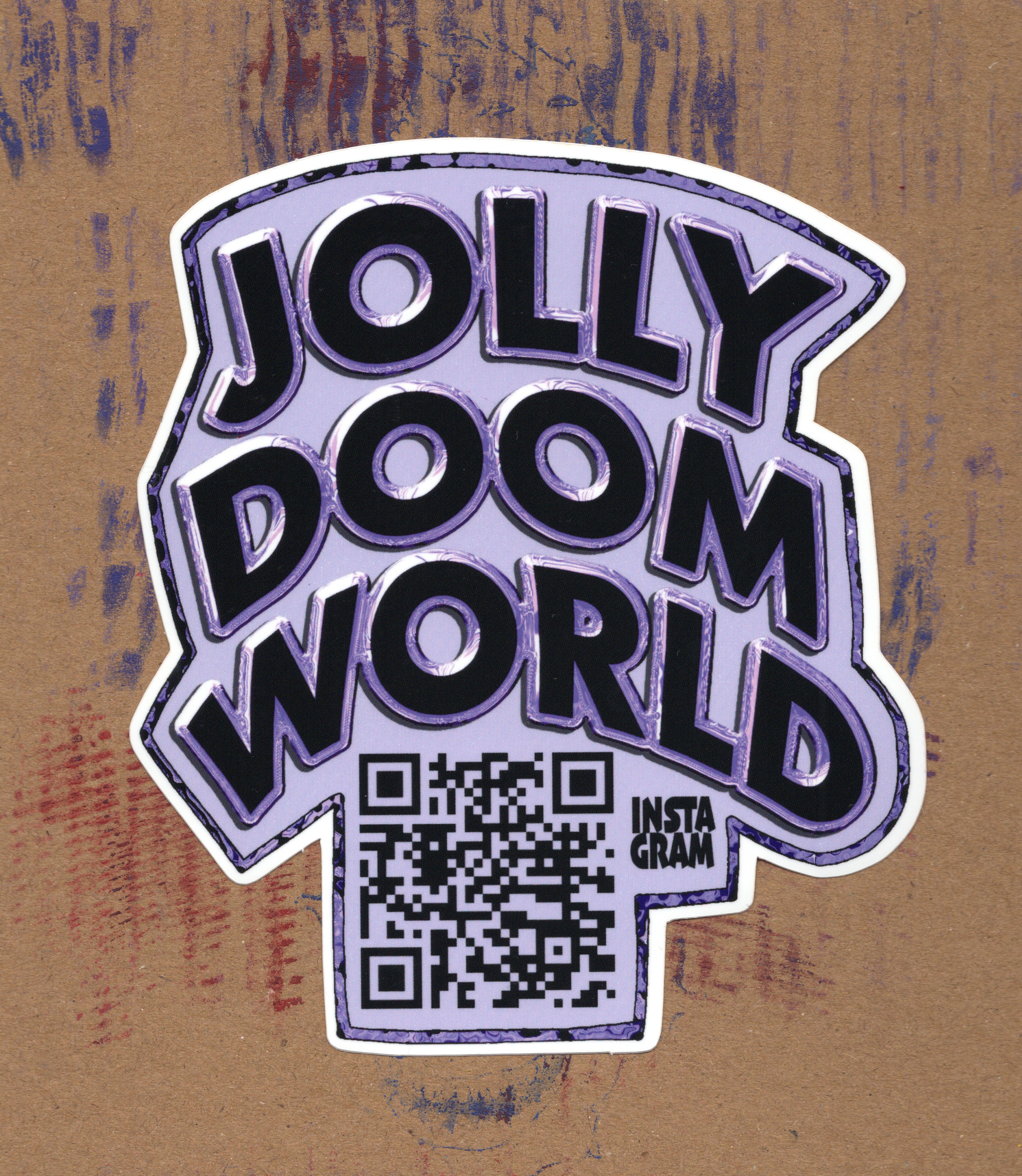 Jolly Doom World Sticker