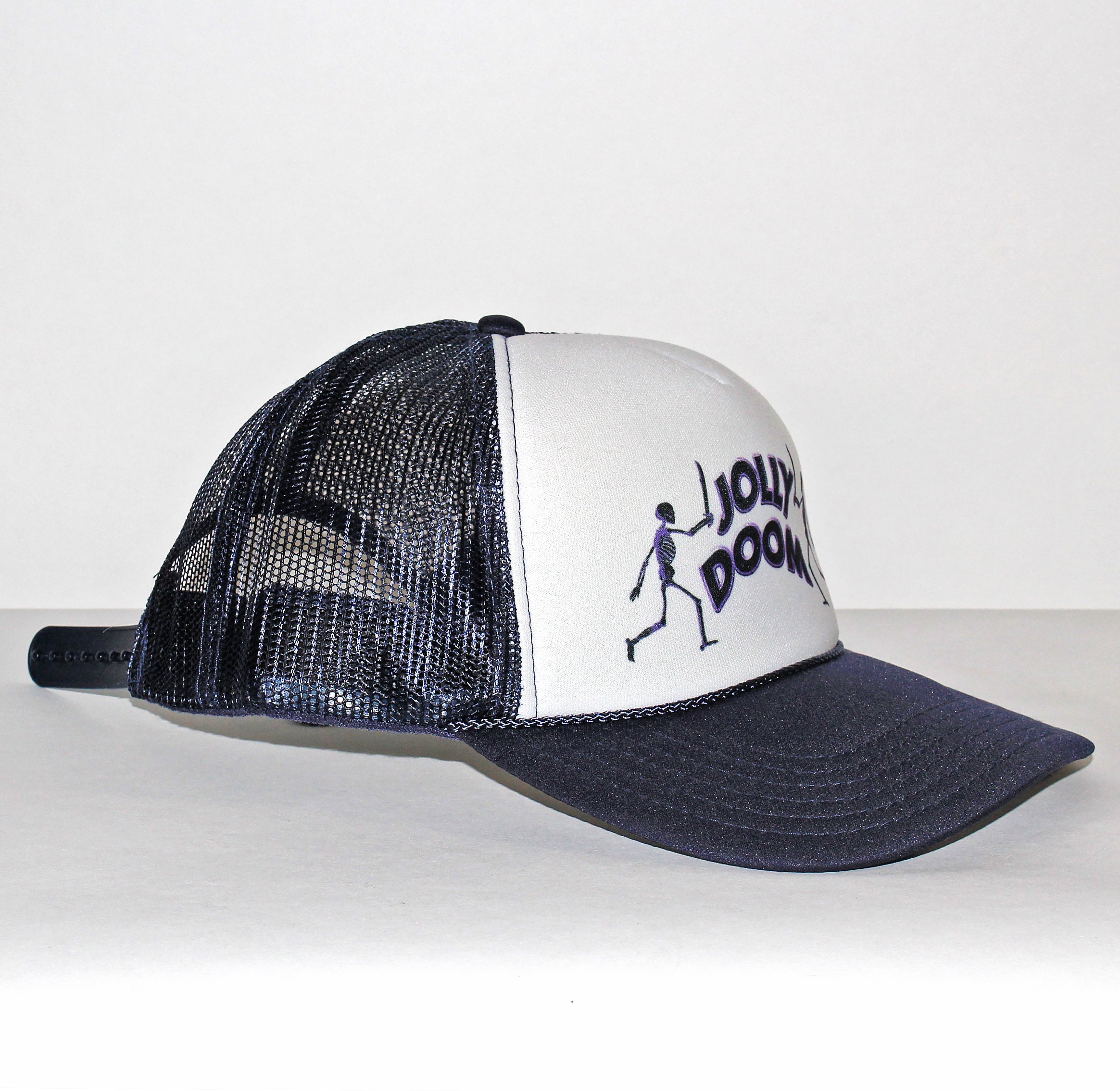 Navy Trucker Hat